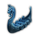 Gold Ship Sculpture icon