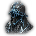 Black Iris Helmet icon