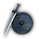 Fine Iron Sword and Shield icon