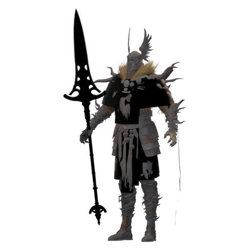 Brandrgarde Captain — game model render