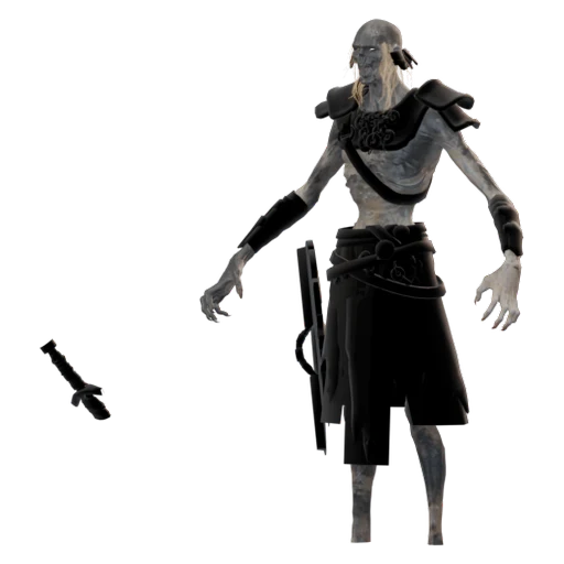 Corroded Guard — game model render