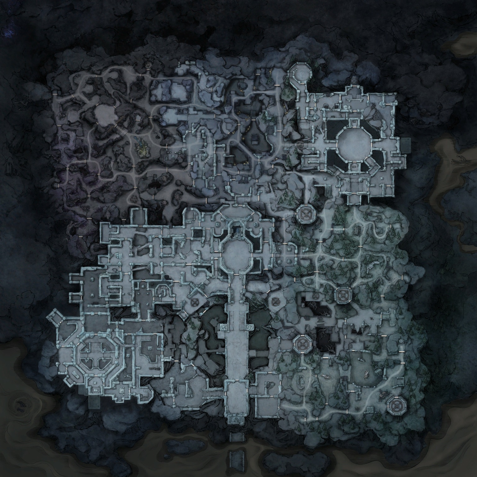 Beta Dungeon I map