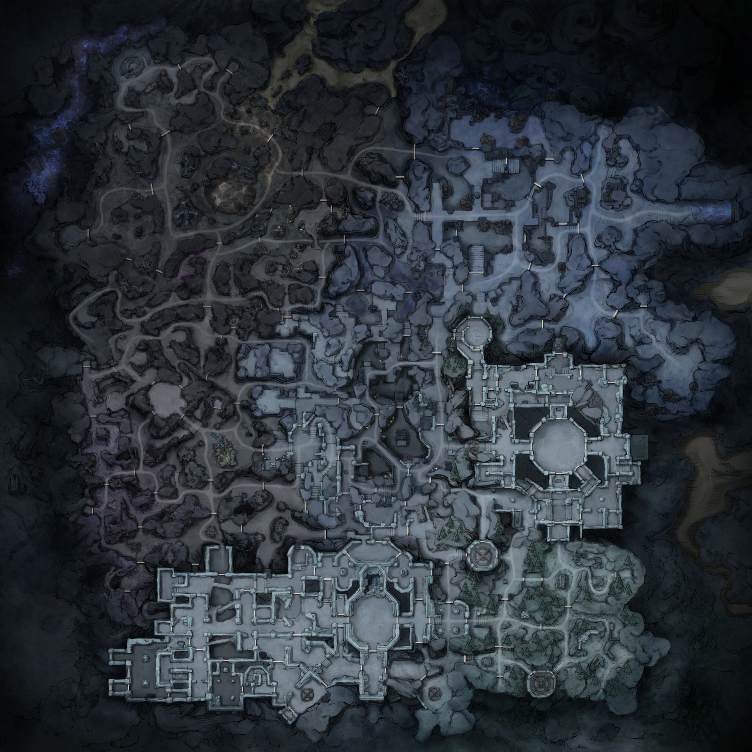 Beta Dungeon II map
