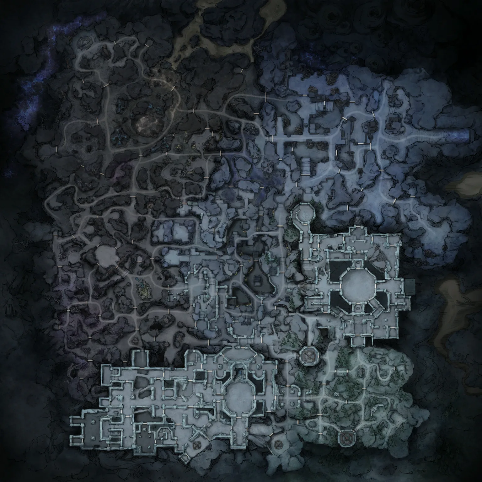 Beta Dungeon II map